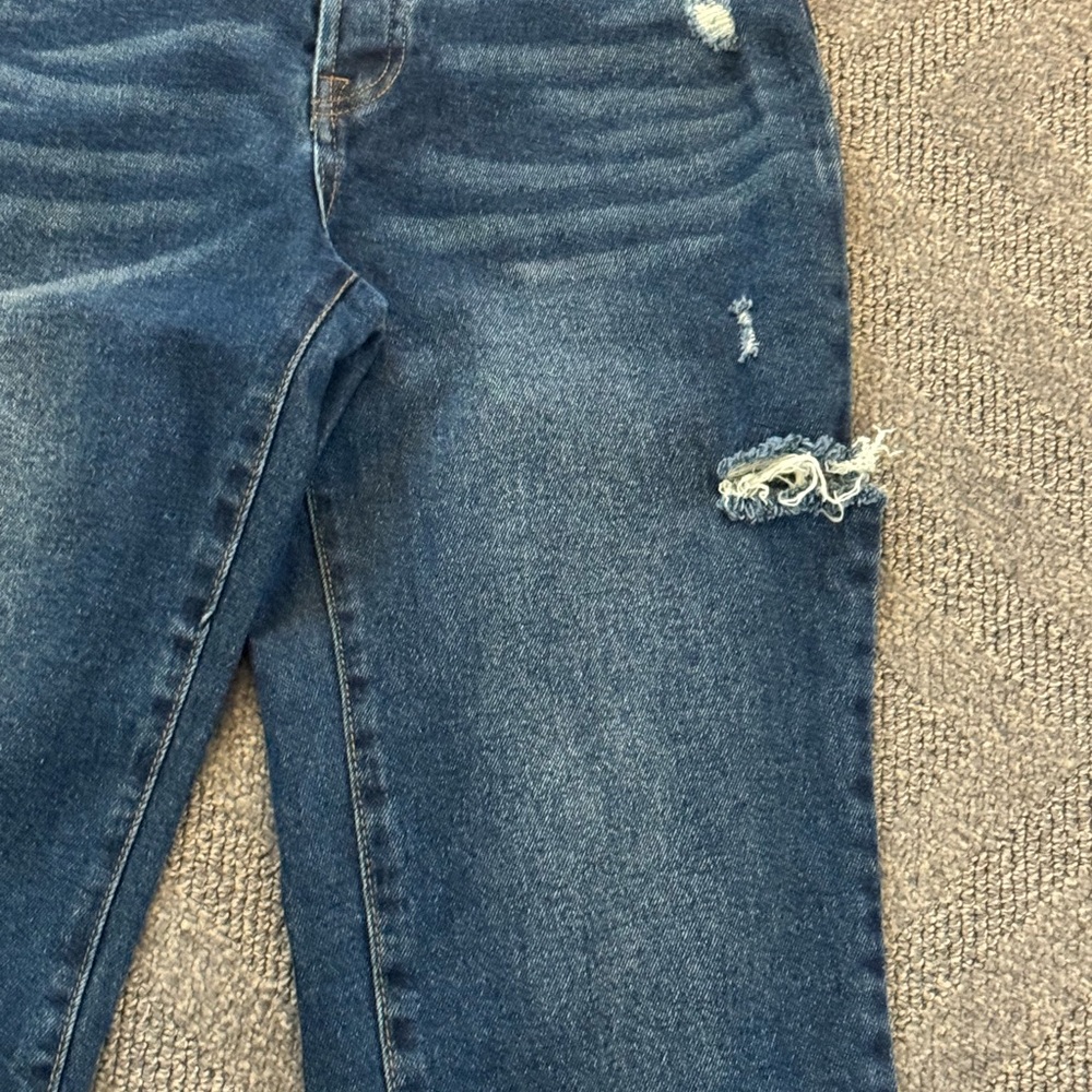 Gianni Bini GB Womens Juniors Straight Leg Distressed Jeans Size 7 NEW - Picture 5 of 10